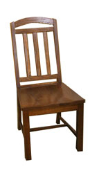 Mission Chair w\/Wood Seat & Back